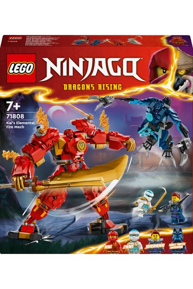 LEGO(R) NINJAGO 71808 Mech żywiołu ognia Kaia