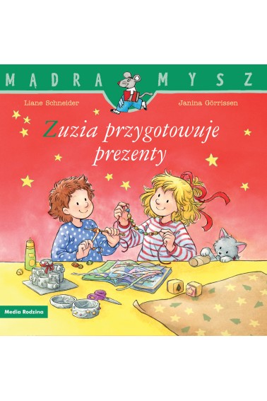 Mądra mysz Zuzia przygotowuje prezenty