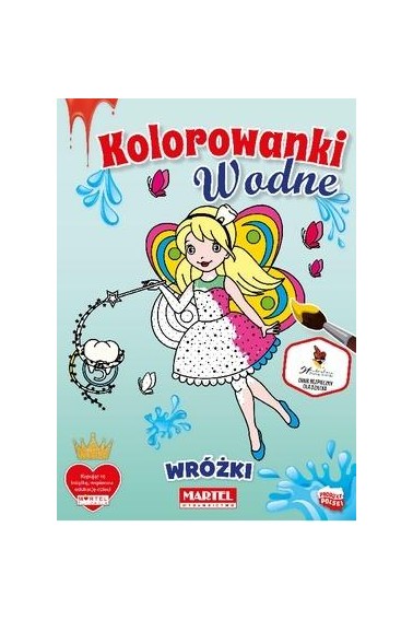 Kolorowanka wodna Wróżki