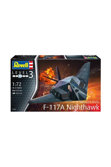 Samolot 1:72 F-117 Stealth Fighter