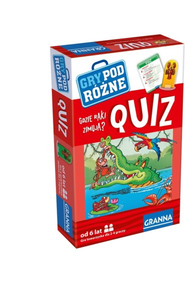 Gry podróżne - Quiz Gdzie raki zimują? GRANNA