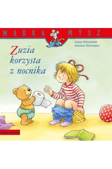 Mądra mysz Zuzia korzysta z nocnika