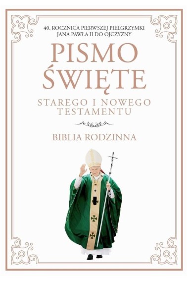 Pismo Święte Biblia rodzinna