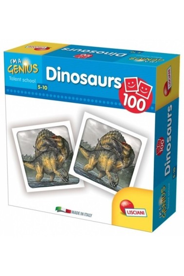 I"m a genius memoria 100 dinosaurs Promocja