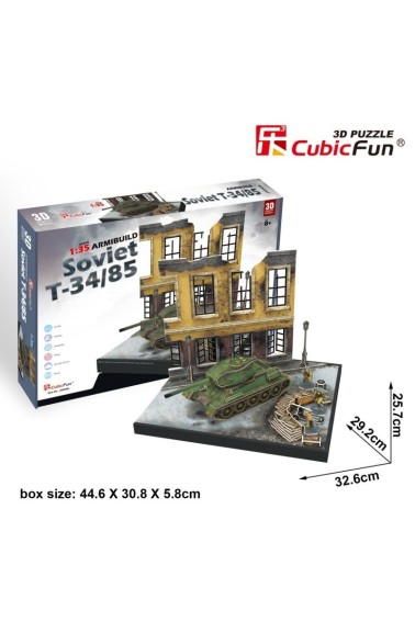 Puzzle 3D Soviet T34/85 