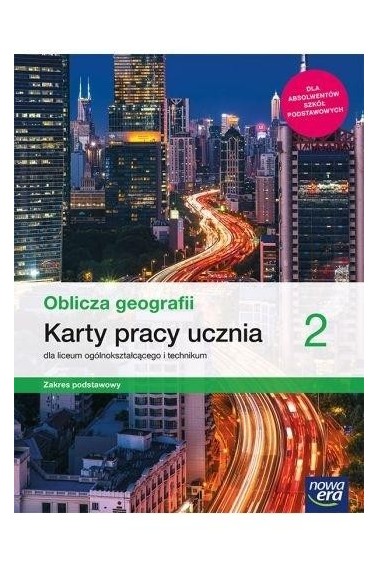 OBLICZA GEOGRAFII 2 LO KARTY PRACY ZP NE 2020