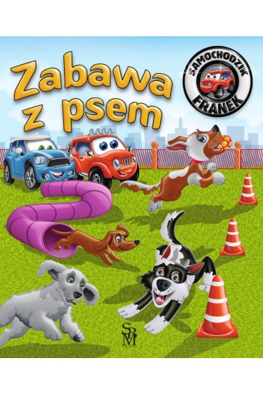 Samochodzik Franek Zabawa z psem