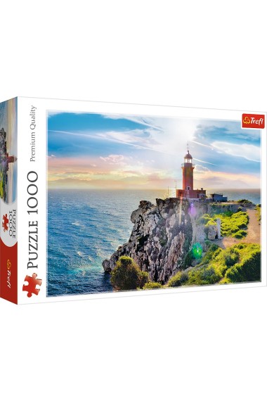 Puzzle 1000 Latarnia Morska w Melagavi TREFL