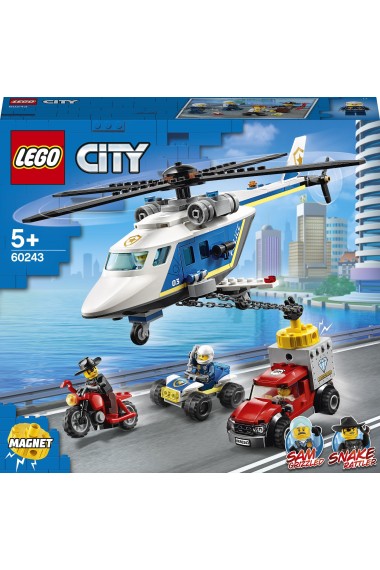 Lego CITY 60243 Pościg helikopterem policyjnym