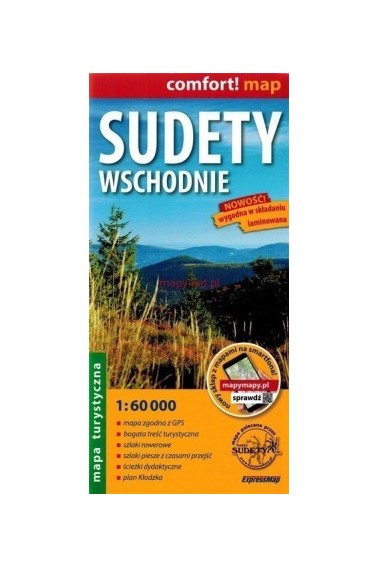 Comfort! map Sudety Wschodnie 1:60 000