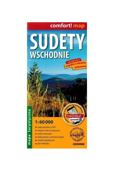 Comfort! map Sudety Wschodnie 1:60 000