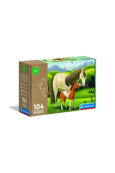 PUZZLE 104 ELEMENTY HORSES