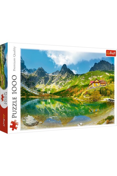 PUZZLE 1000 ELEMENTÓW SCHRONISKO NAD ZIELONYM STAW