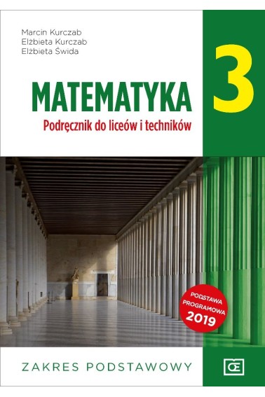 MATEMATYKA 3 LO ZP PODRĘCZNIK PAZDRO 2021