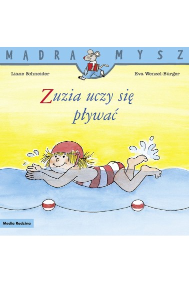 Mądra mysz Zuzia uczy się pływać