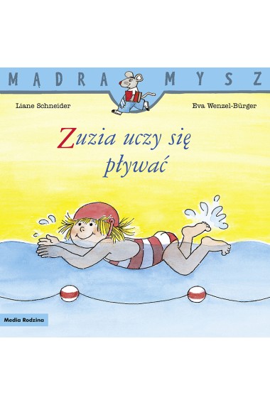 Mądra mysz Zuzia uczy się pływać