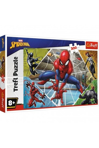 Puzzle 300 elementów Spider man