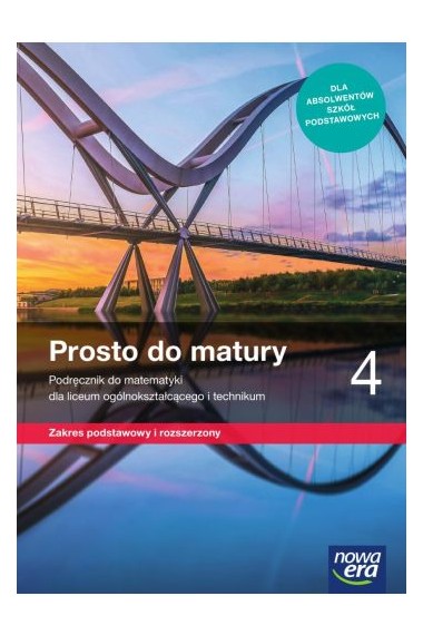 MATEMATYKA PROSTO DO MATURY 4 PODRĘCZNIK ZPR NE