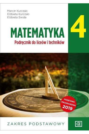 MATEMATYKA 4 LO ZP PODRĘCZNIK PAZDRO 2022