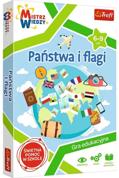 Państwa i flagi Gra edukacyjna