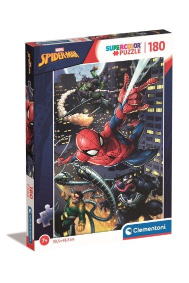 Puzzle 180 elementów Spider-Man