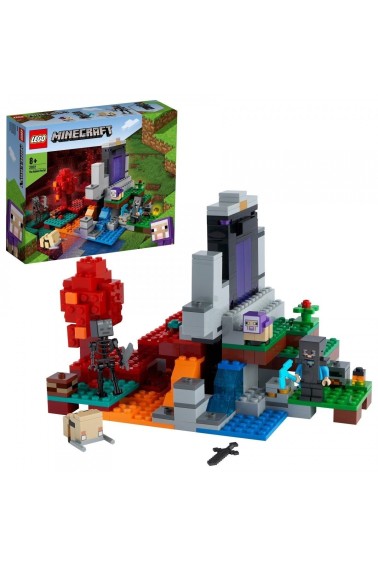 Lego MINECRAFT 21172 Zniszczony portal