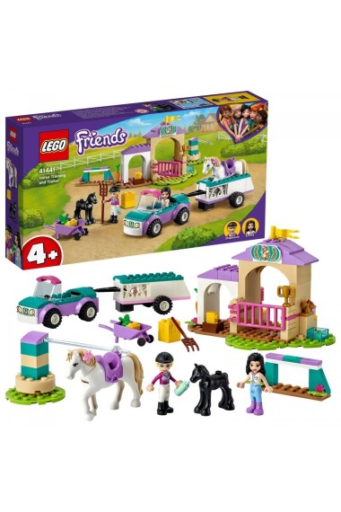 Lego FRIENDS 41441 Szkółka jeździecka i przyczepa