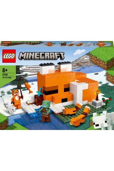 Lego MINECRAFT 21178 Siedlisko lisów