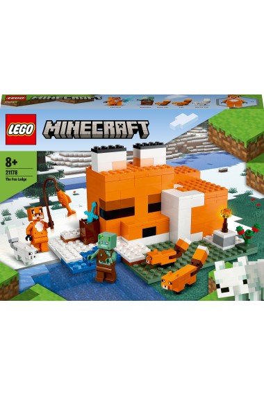 Lego MINECRAFT 21178 Siedlisko lisów