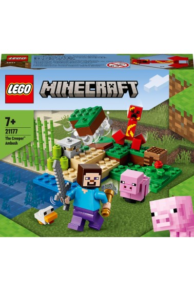 Lego MINECRAFT 21177 Zasadzka Creepera