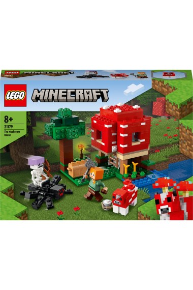 Lego MINECRAFT 21179 Dom w grzybie