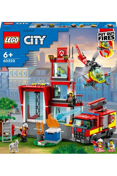 Lego CITY 60320 Remiza strażacka