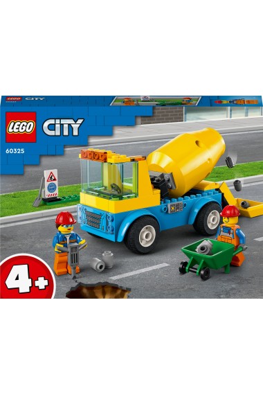 Lego CITY 60325 Ciężarówka z betoniarką