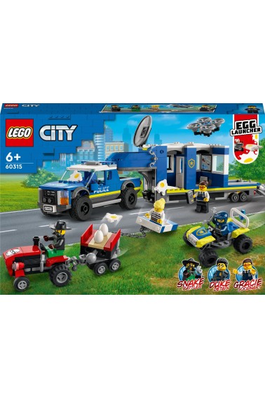 Lego CITY 60315 Mobilne centrum dowodzenia policji