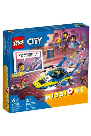 Lego CITY 60355 Śledztwa wodnej policji