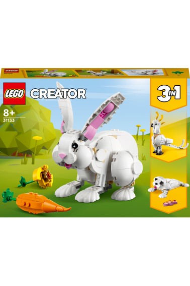 Lego CREATOR 31133 Biały królik