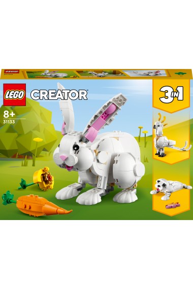 Lego CREATOR 31133 Biały królik