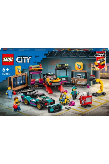 Lego CITY 60389 Warsztat tuningowania samochodów