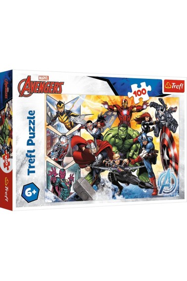 Puzzle 100 Siła Avengersów TREFL