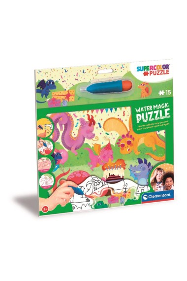 Puzzle 15 Water Magic Baby Dragons