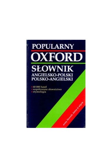 Popularny słownik angielsko-polski, polsko-angiels