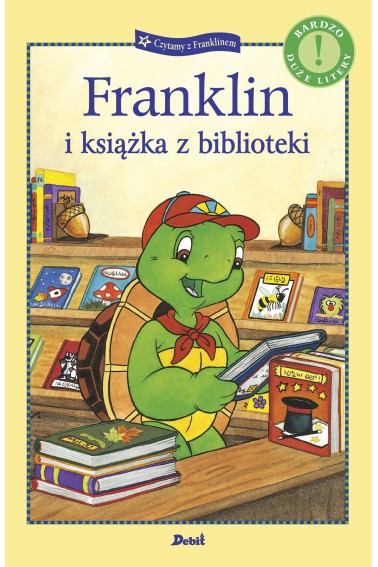 Franklin i książka z biblioteki Bardzo duże litery