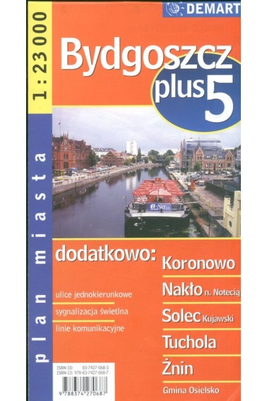 Bydgoszcz Plan miasta 1:23 000