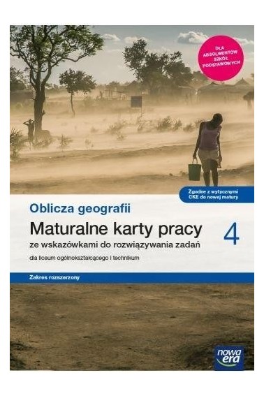 OBLICZA GEOGRAFII 4 LO KARTY PRACY ZR NE 2022