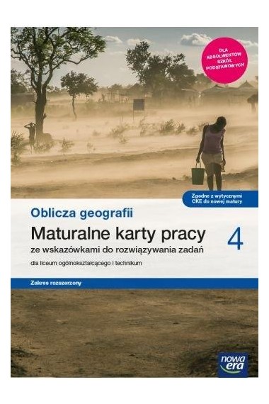 OBLICZA GEOGRAFII 4 LO KARTY PRACY ZR NE 2022