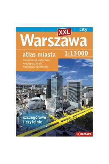 Warszawa XXL atlas miasta