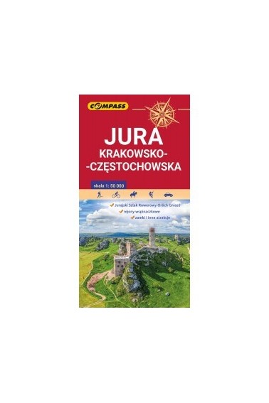 Mapa - Jura Krakowsko-Częstochowska 1:50 000