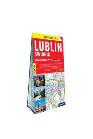 Plan miasta Lublin Świdnik 1:20 000