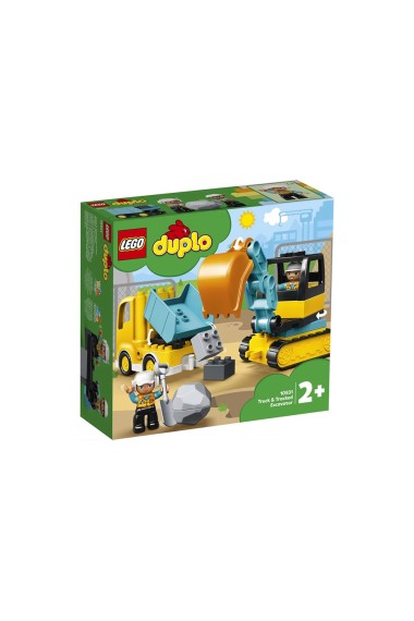 Lego DUPLO 10931 Ciężarówka i koparka gąsienicowa