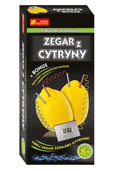 Zegar z cytryny 